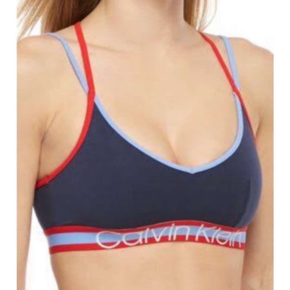 Calvin Klein Unlined Retro Bralette